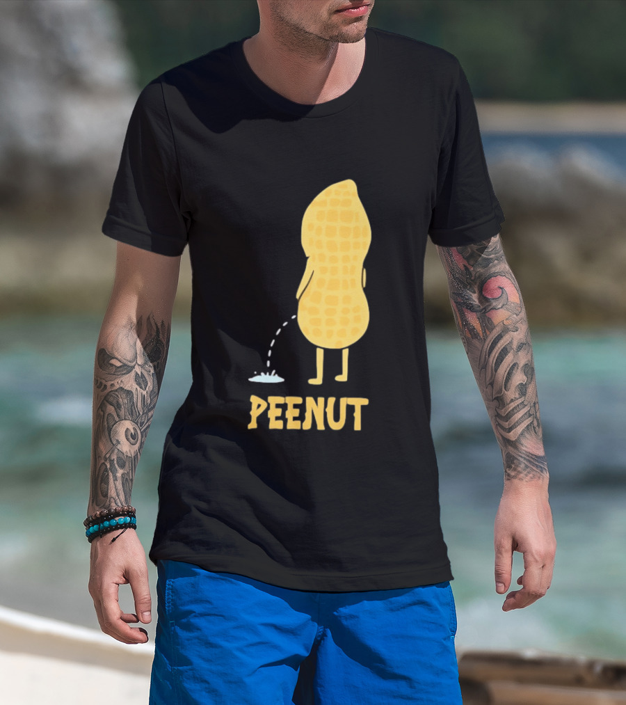 Peenut Funny Peanut Character With Humorous Twist T-Shirt