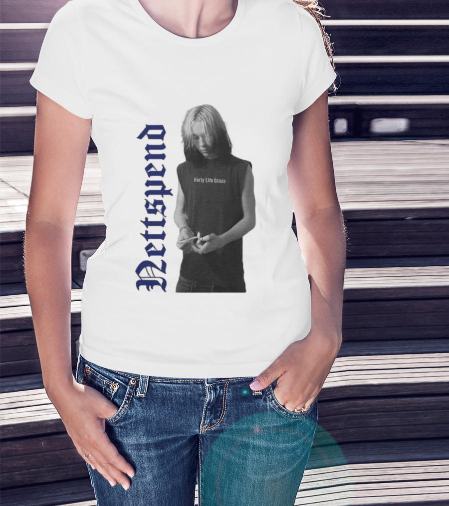 Nettspend Early Life Crisis Old English T-Shirt