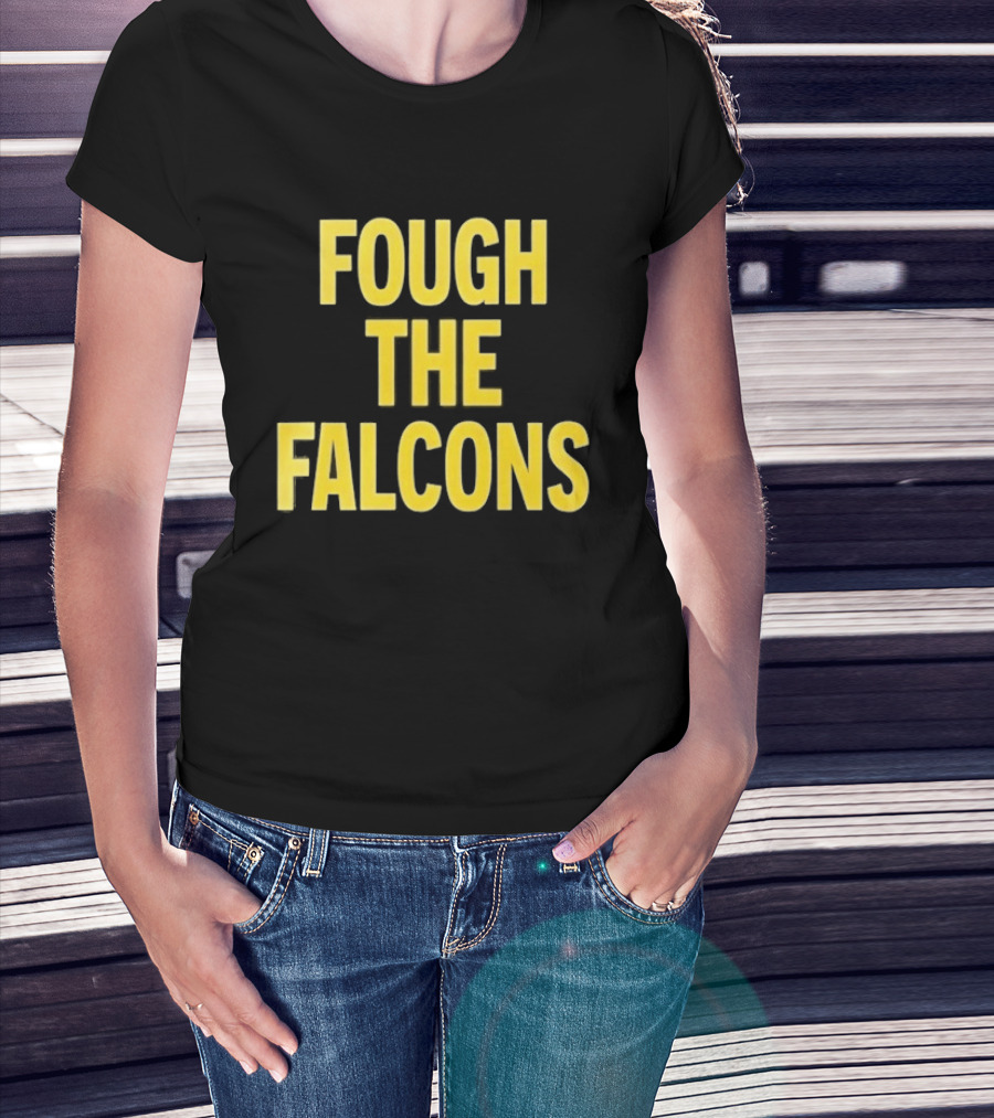 Atlanta Falcons Fough The Falcons Bold Yellow T-Shirt
