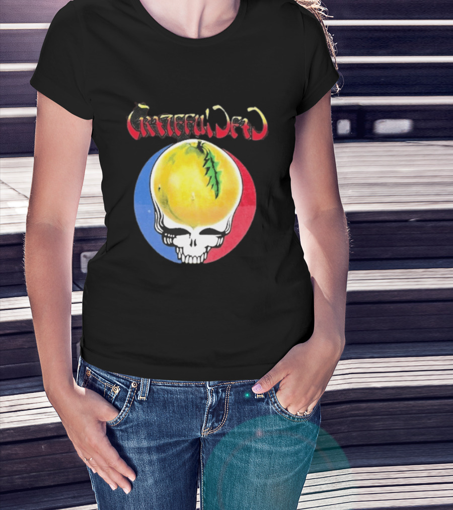 Grateful Dead Steal Your Face Pomelo Skull T-Shirt
