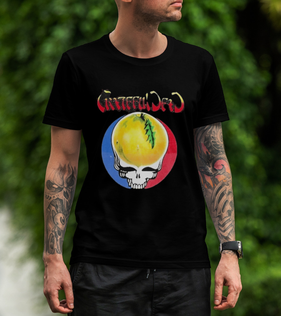 Grateful Dead Steal Your Face Pomelo Skull T-Shirt