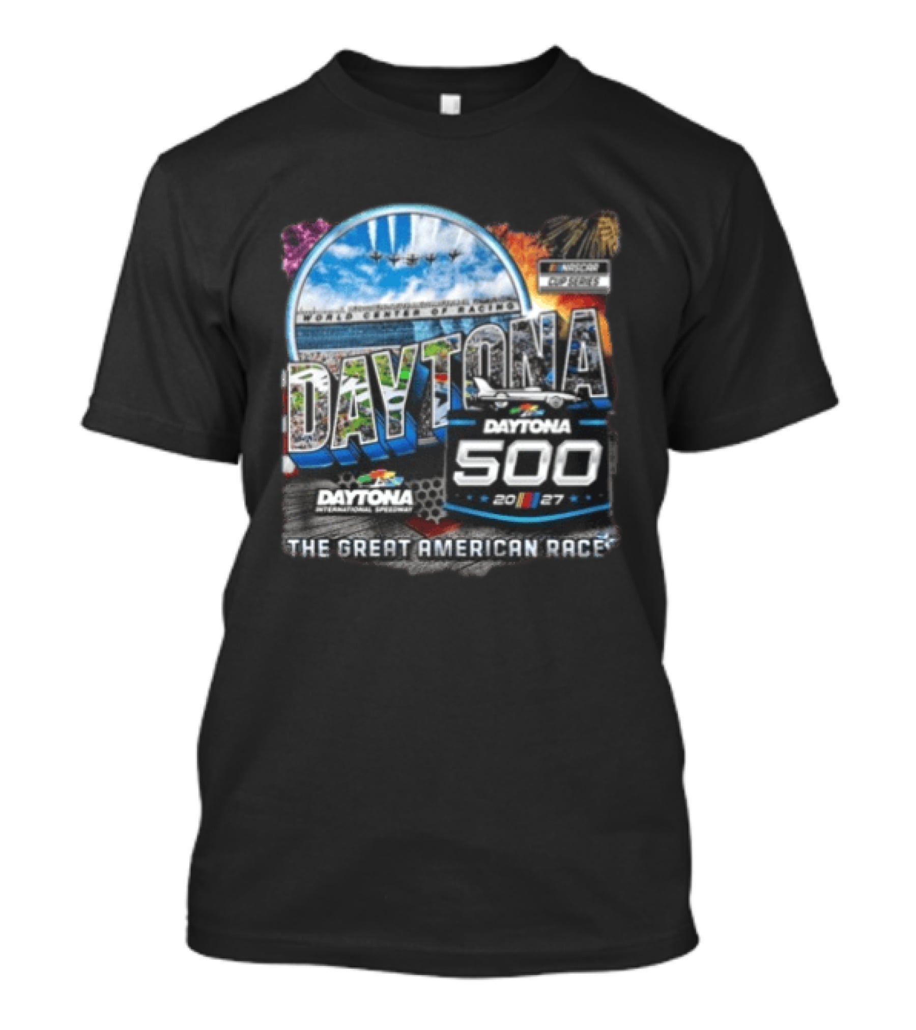 Daytona International Speedway The Great American Race Daytona 500 February 21 2027 NASCAR Racing Event T-Shirt