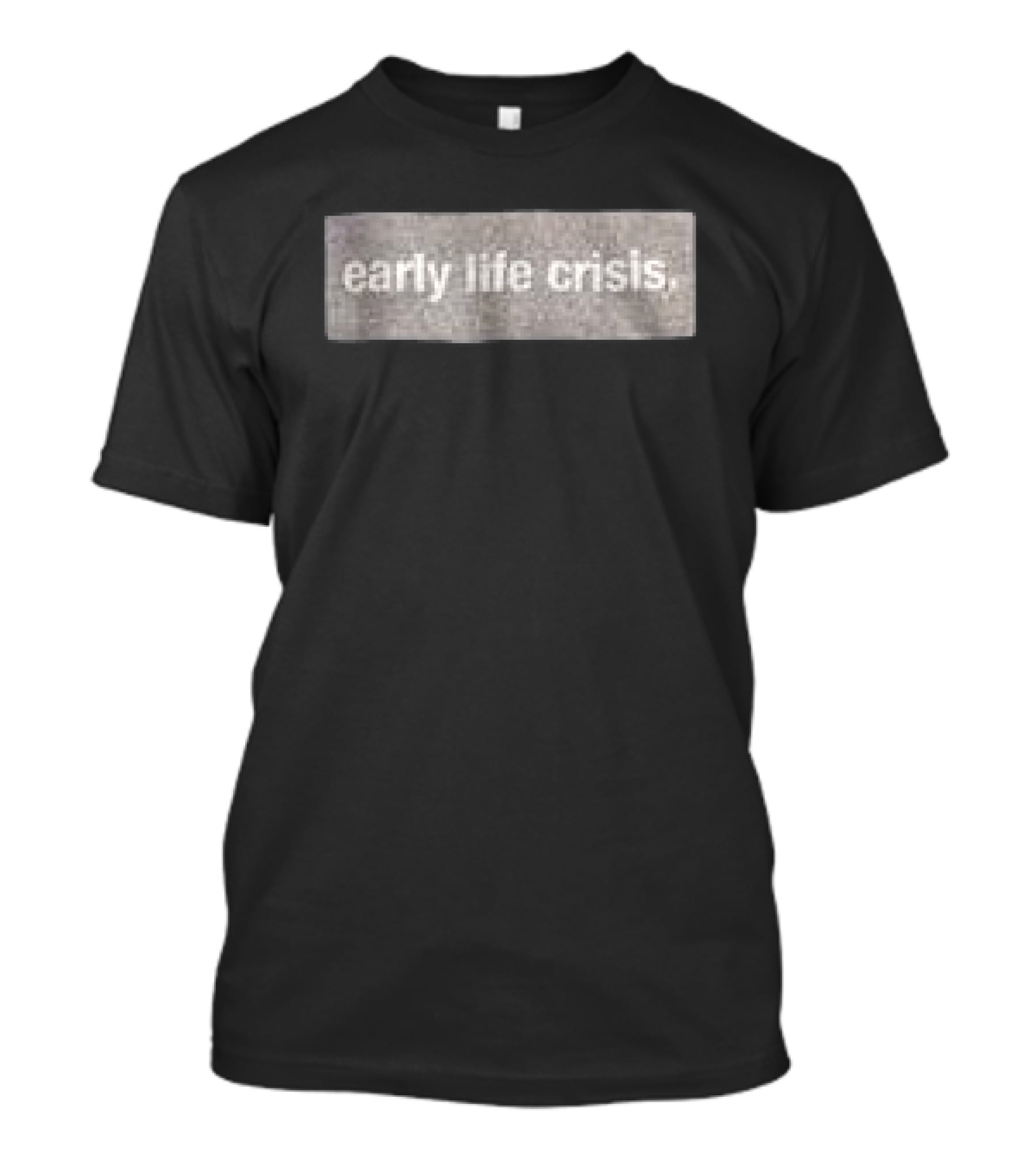 Nettspend Store Early Life Crisis Elc Bogo Glitter Black Pullover T-Shirt