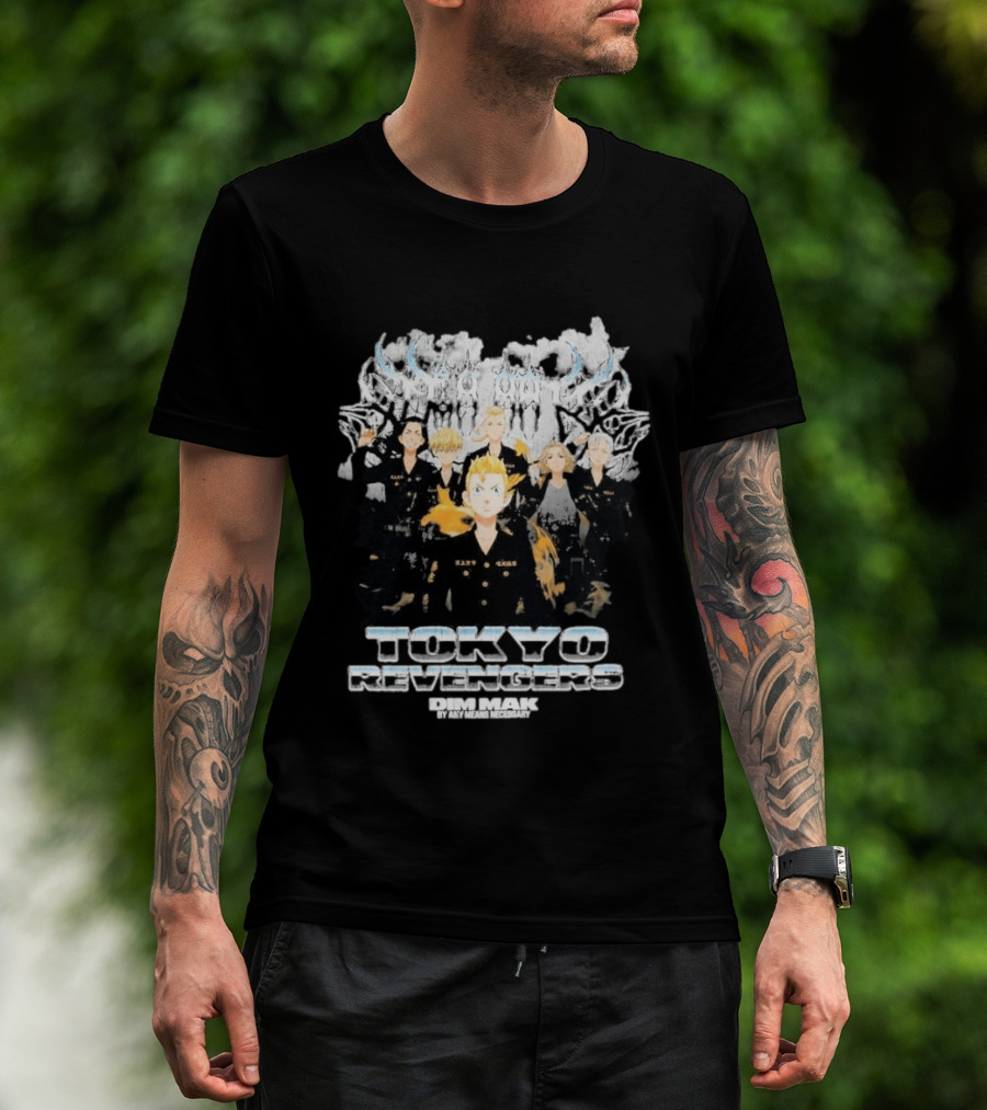 Tokyo Revengers Dim Mak Collection By Steve Aoki Collaboration T-Shirt