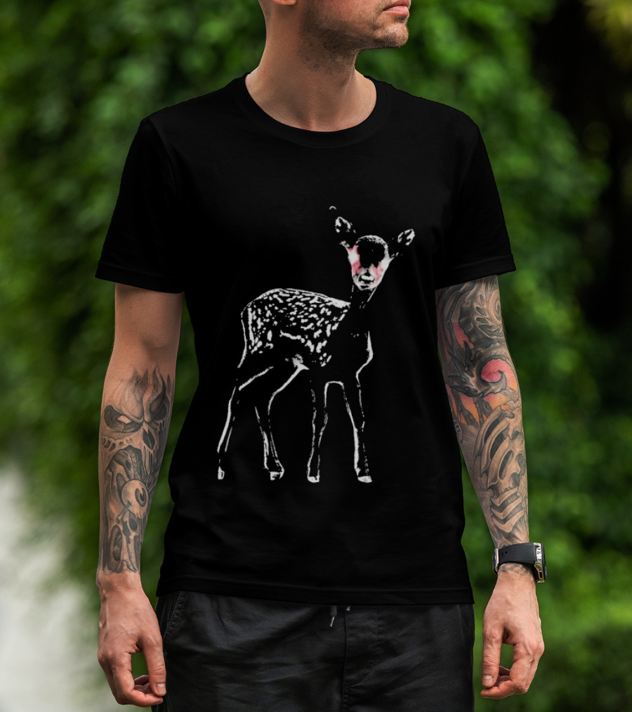 North West ComplexCon Dark Aesthetic Fawnt Deer T-Shirt