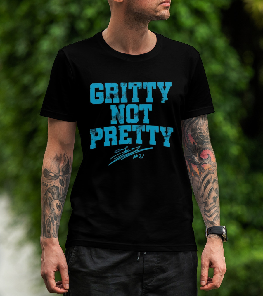 Jacksonville Jaguars Football Gritty Not Pretty Foye Oluokun Signature 23 T-Shirt