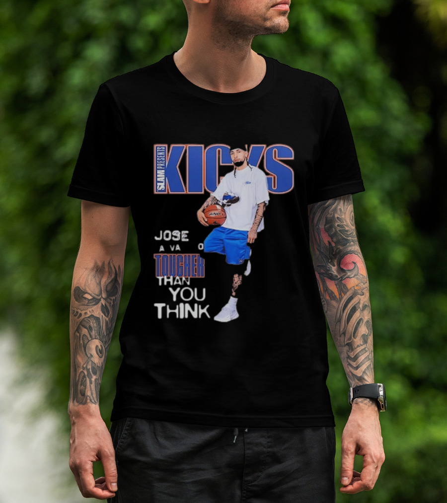 Slam Presents Kicks Jose Alvarado Tougher Than You Think New York Knicks T-Shirt