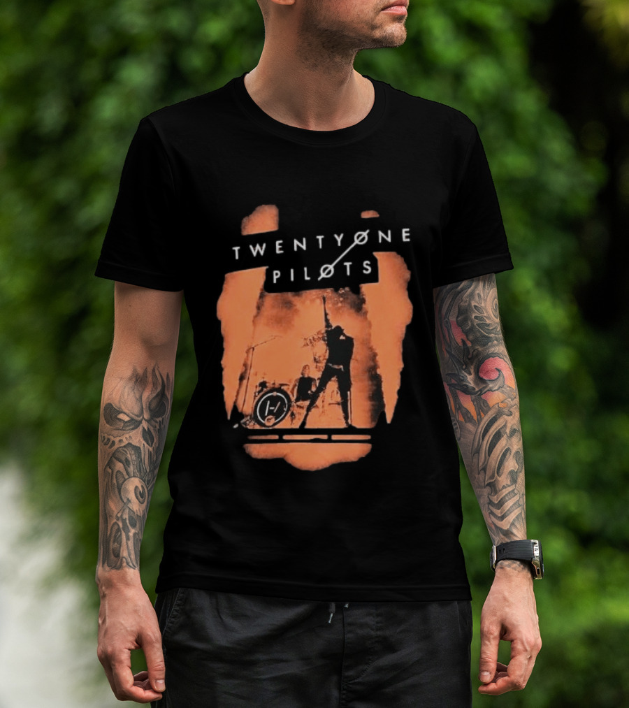Twenty One Pilots 2017 Emotional Roadshow Tour Josh T-Shirt