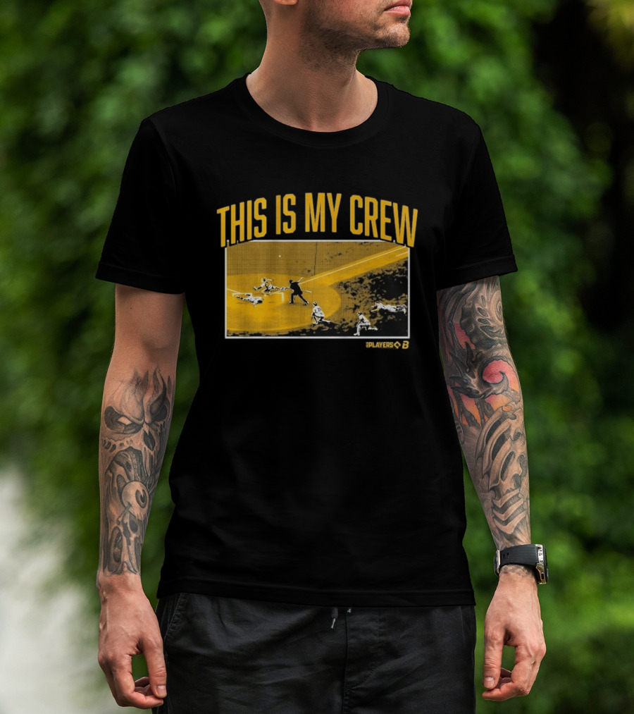 Milwaukee Baseball Players Highlight This Is My Crew T-Shirt