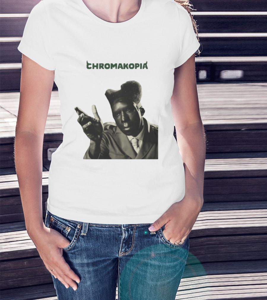 Chromakopia Tyler The Creator Album Concept With Vintage Monochrome T-Shirt