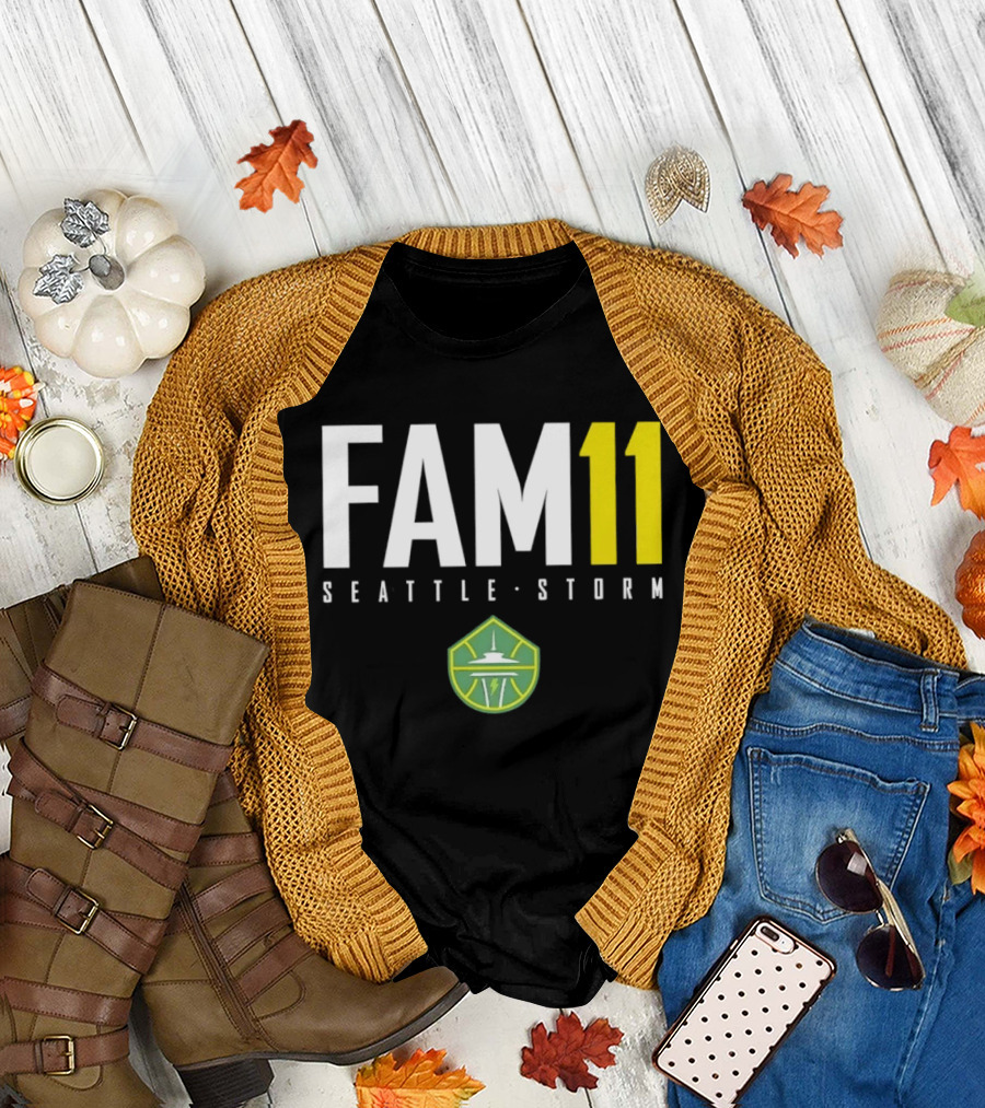 Seattle Storm FAM 11 Awa T-Shirt