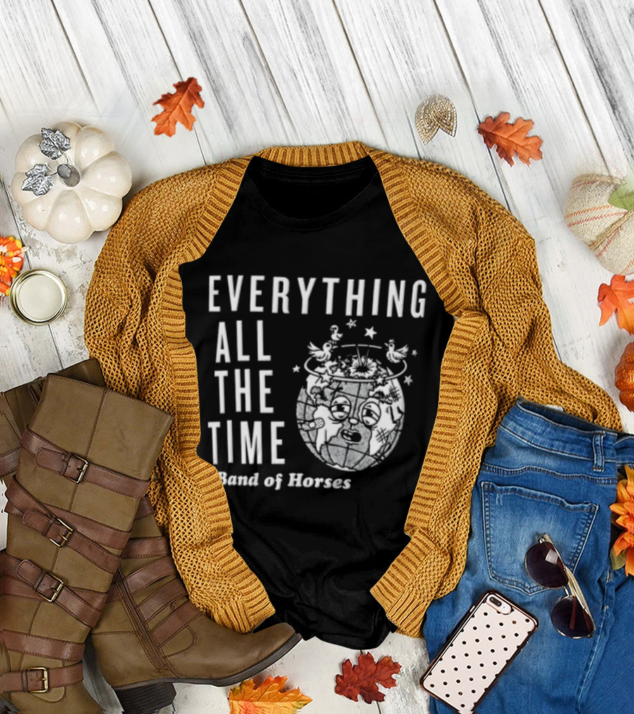 Band Of Horses Everything All The Time Album Cover T-Shirt