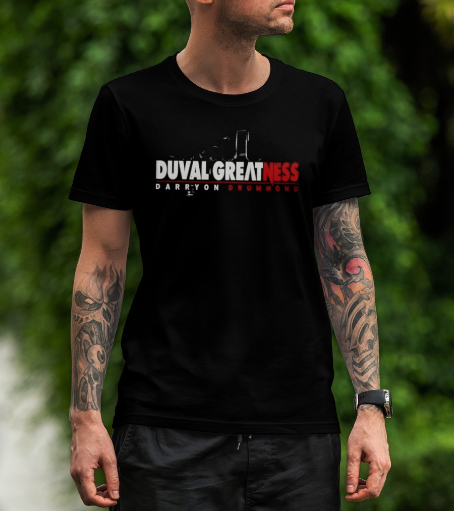 Darryon Drummond Duval Greatness City Skyline T-Shirt