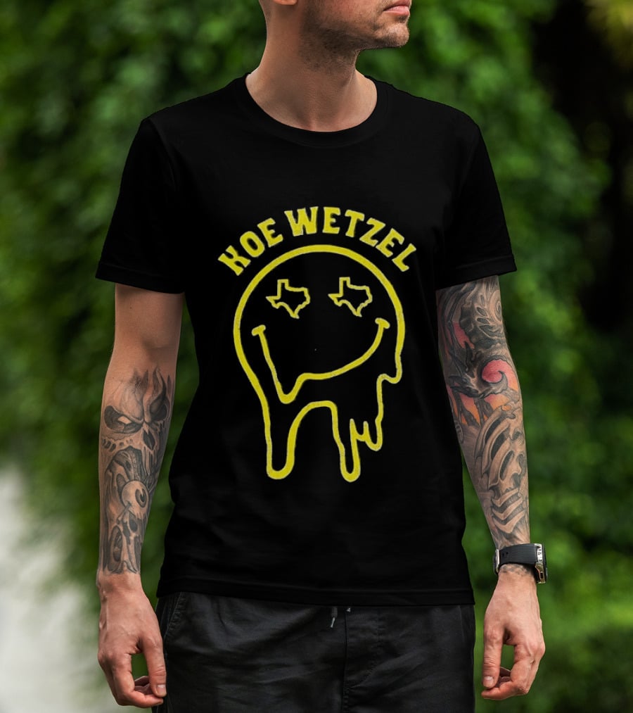 Koe Wetzel Drippy Smiley Star Eyes T-Shirt