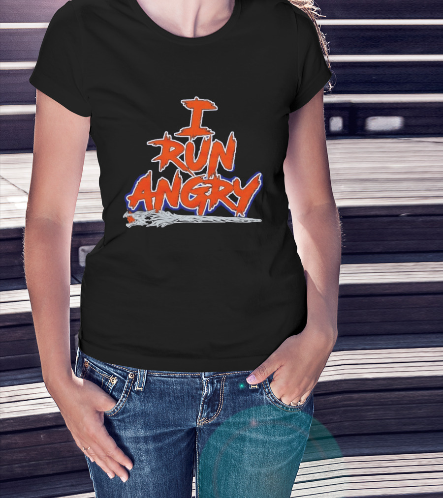 Kyle Monangai Chicago Bears I Run Angry 2026 T-Shirt