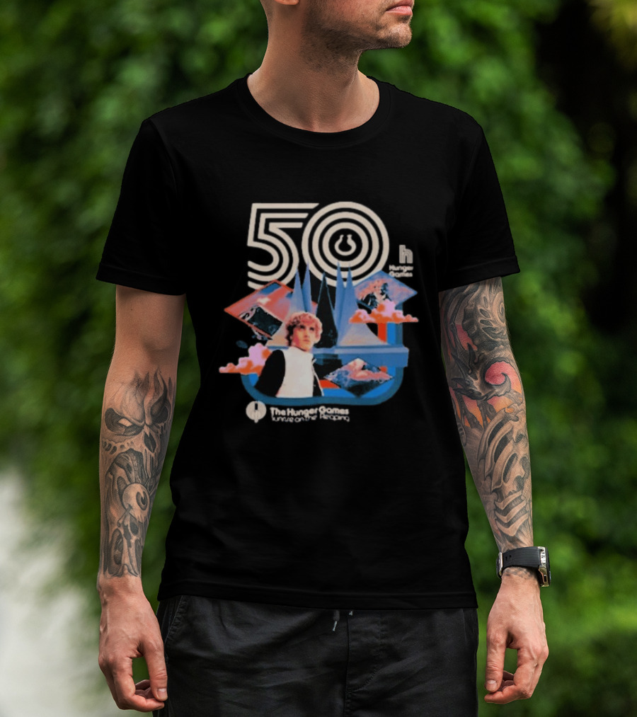 The Hunger Games Sunrise On The Reaping 50th Anniversary T-Shirt