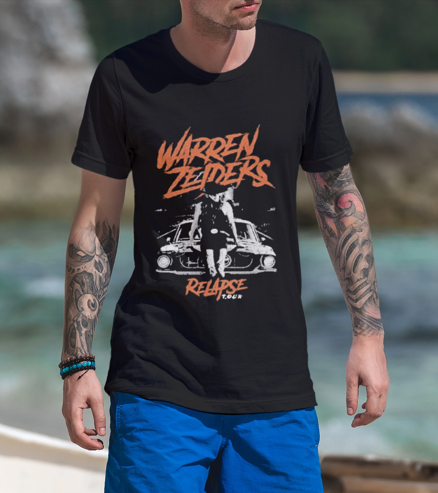 Warren Zeiders Relapse Tour Car T-Shirt