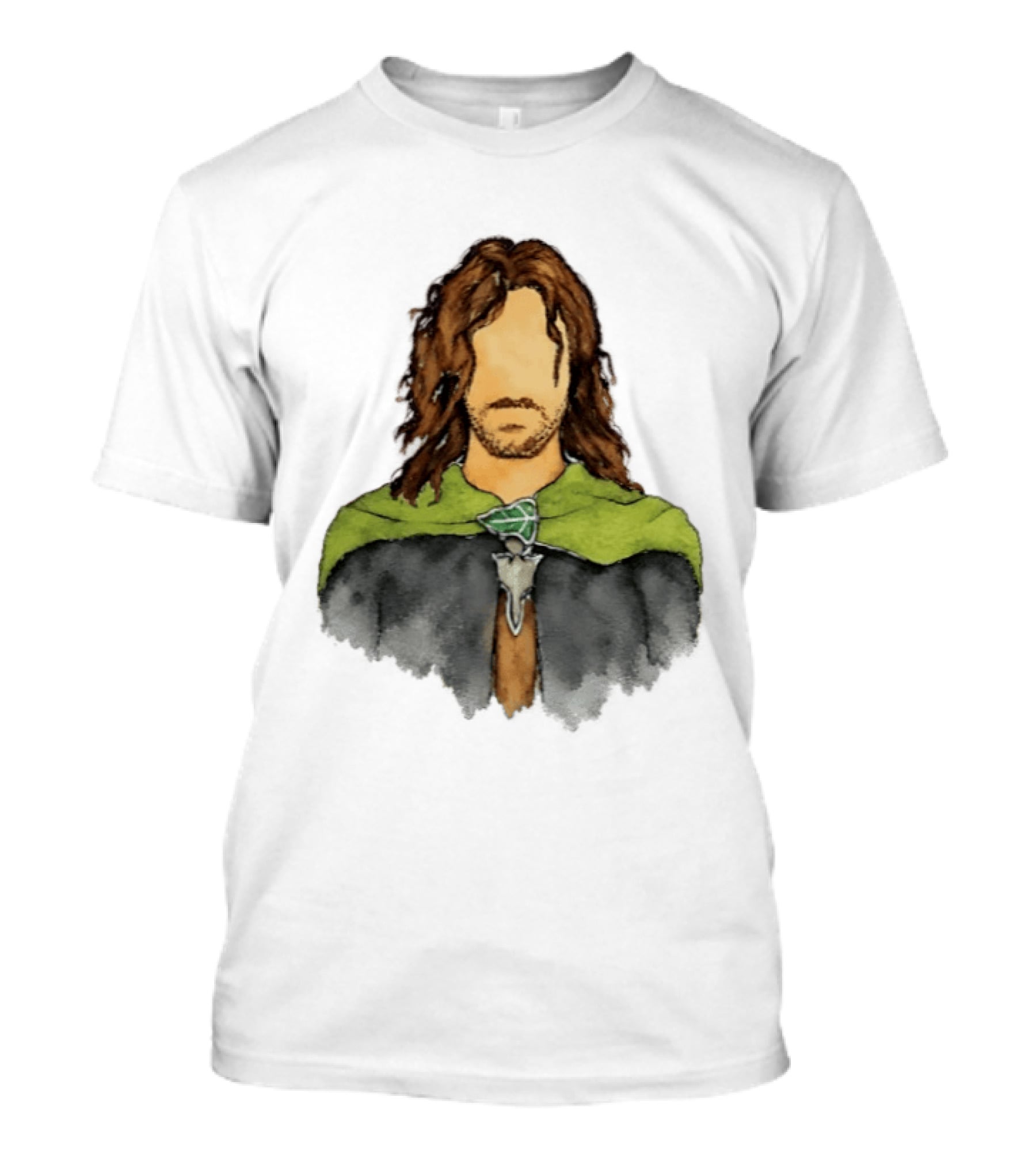 Deeds Will Not Be Less Valiant Because They Are Unpraised Ranger Cloak T-Shirt
