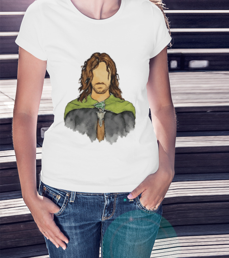 Deeds Will Not Be Less Valiant Because They Are Unpraised Ranger Cloak T-Shirt