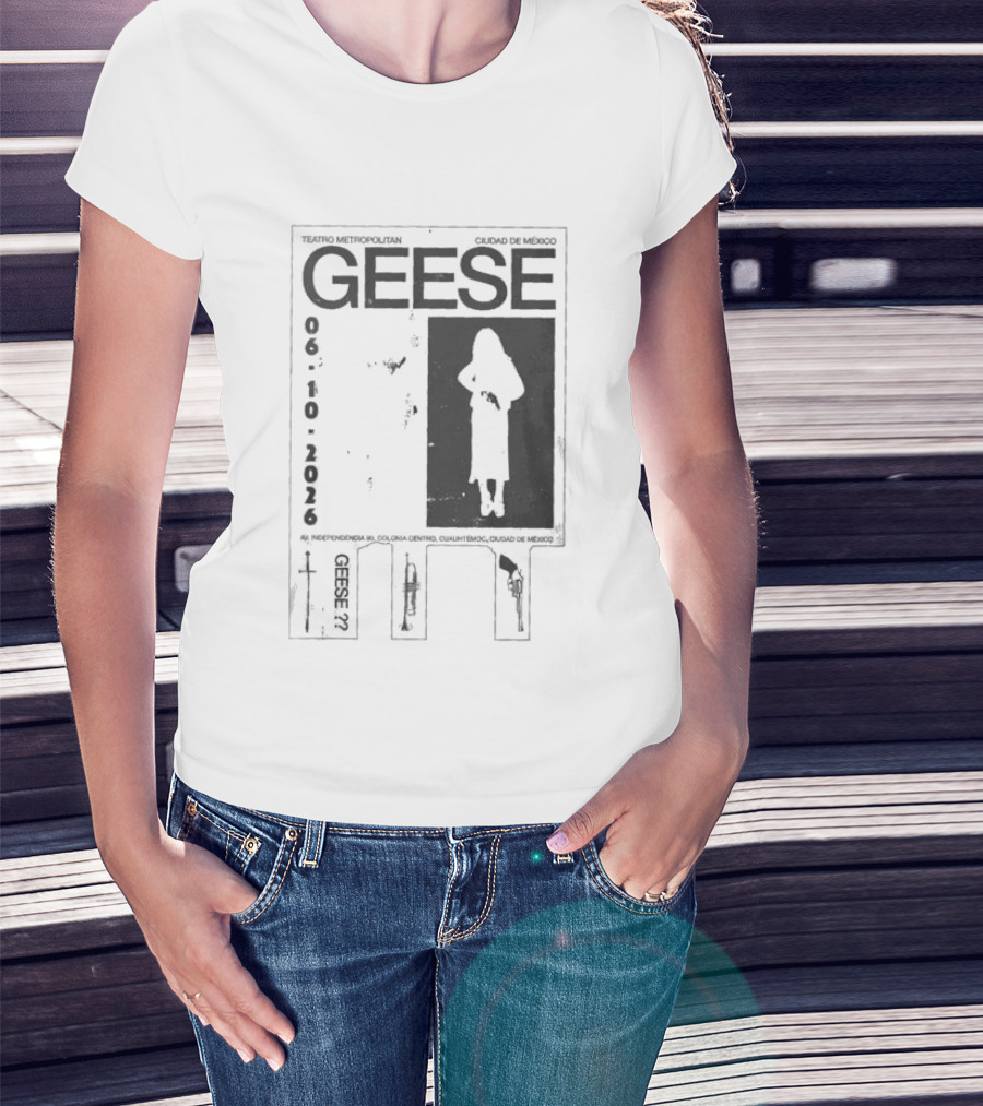 Teatro Metropolitan Mexico Geese Oct 6 2026 T-Shirt