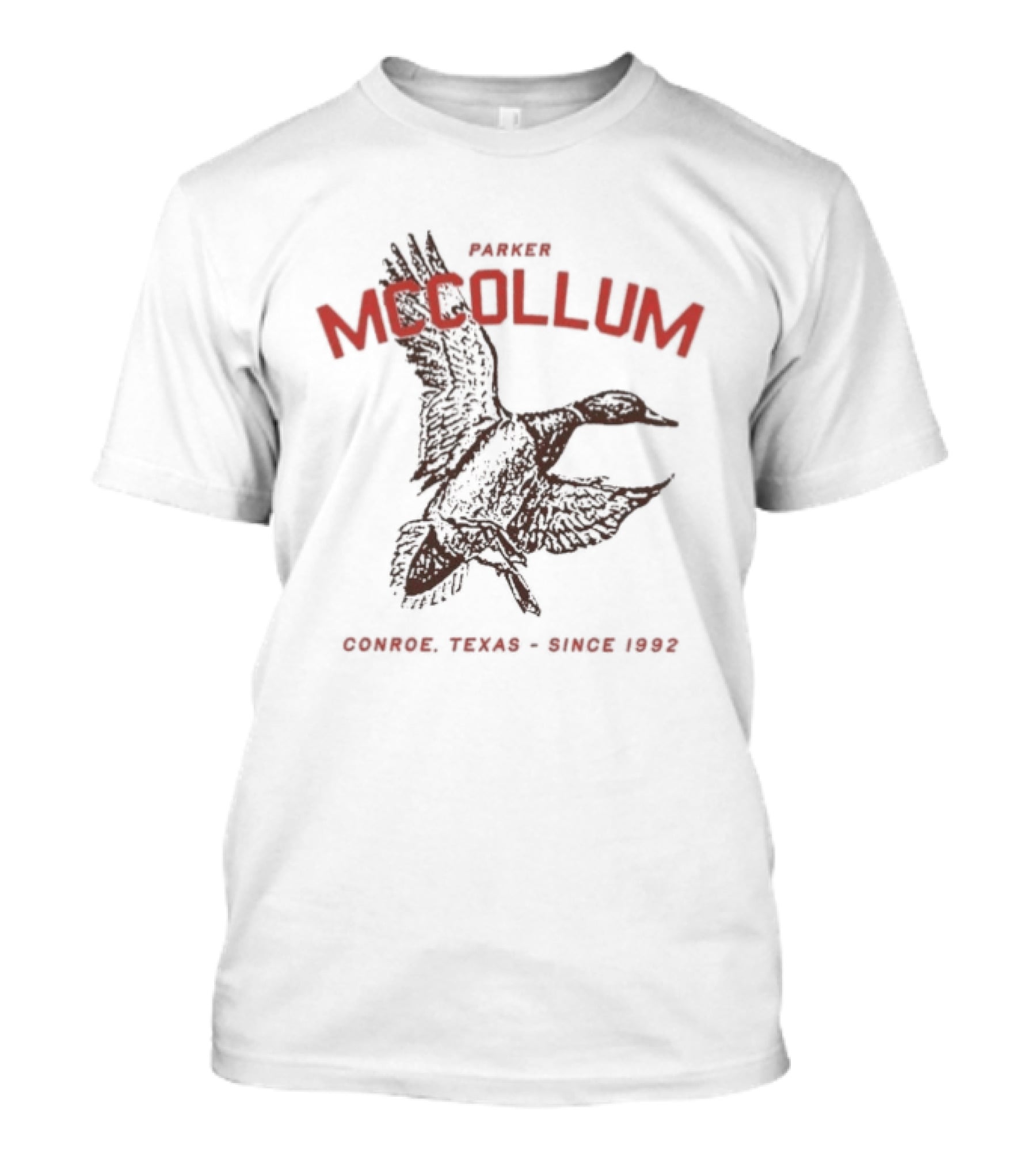 Parker McCollum Conroe Texas Duck Design Since 1992 T-Shirt