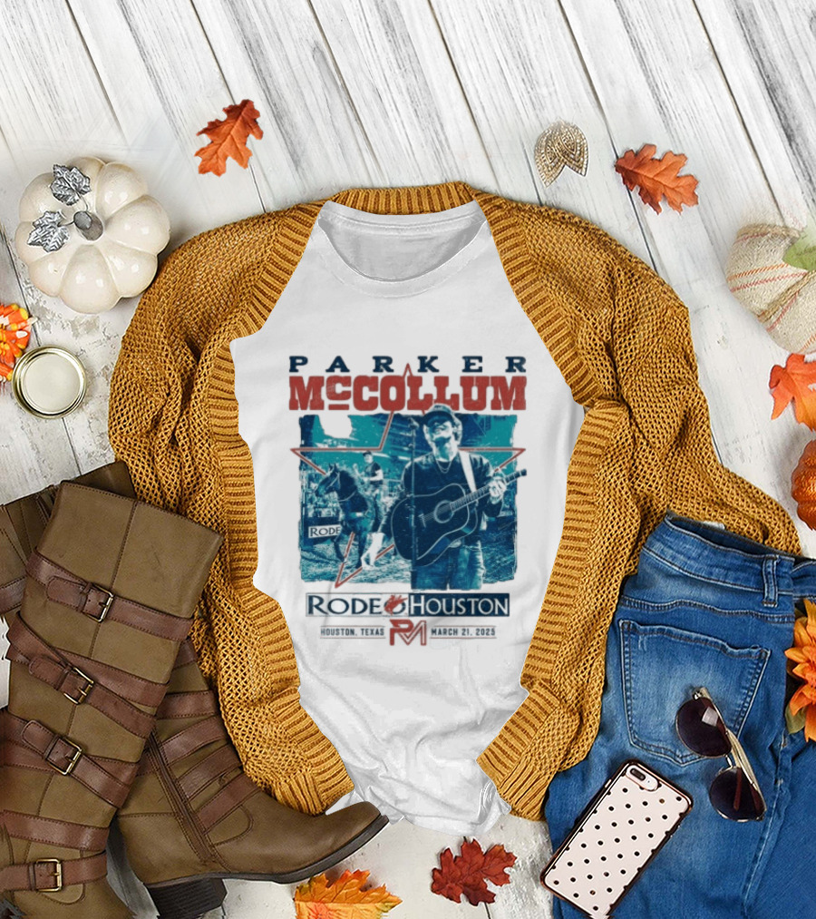 Parker McCollum Live At Rodeo Houston Texas March 21 2025 T-Shirt