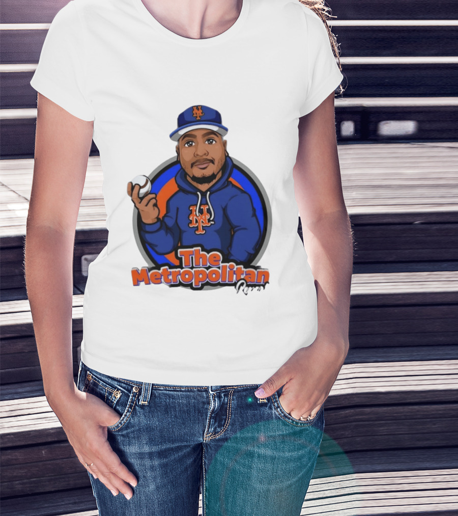 The Metropolitan Report New York Mets Baseball Fan T-Shirt
