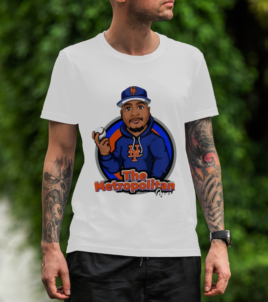 The Metropolitan Report New York Mets Baseball Fan T-Shirt