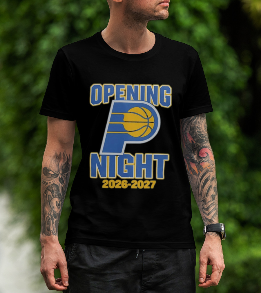 Indiana Pacers Opening Night 2026 2027 T-Shirt