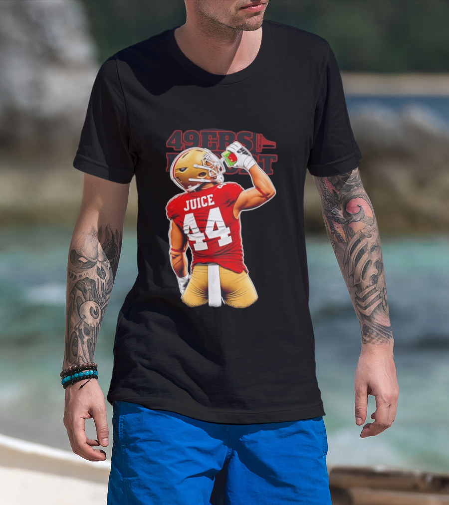 San Francisco 49ers Kyle Juszczyk Juice 44 Legend T-Shirt