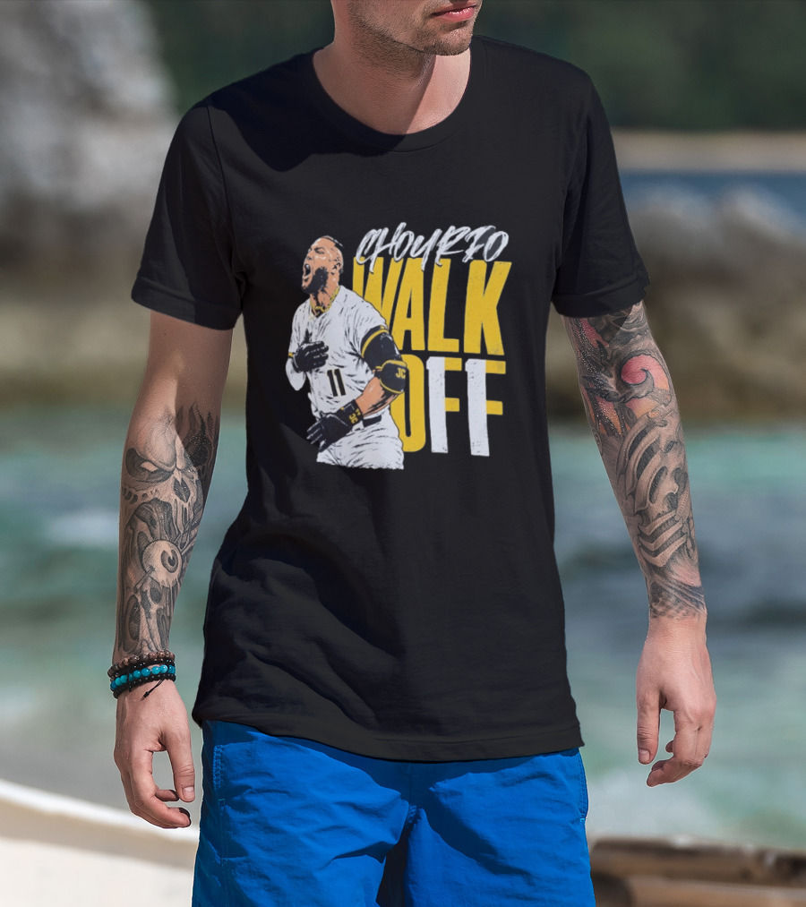 Jackson Chourio Milano Brewers Walk Off NLDS Victory Celebration T-Shirt