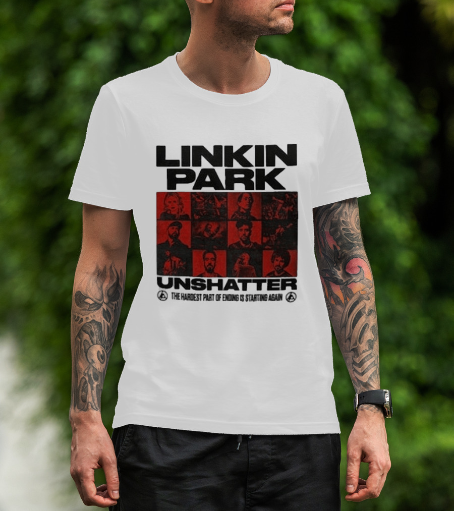 Linkin Park Unshatter The Hard Style To End Constantly Again T-Shirt