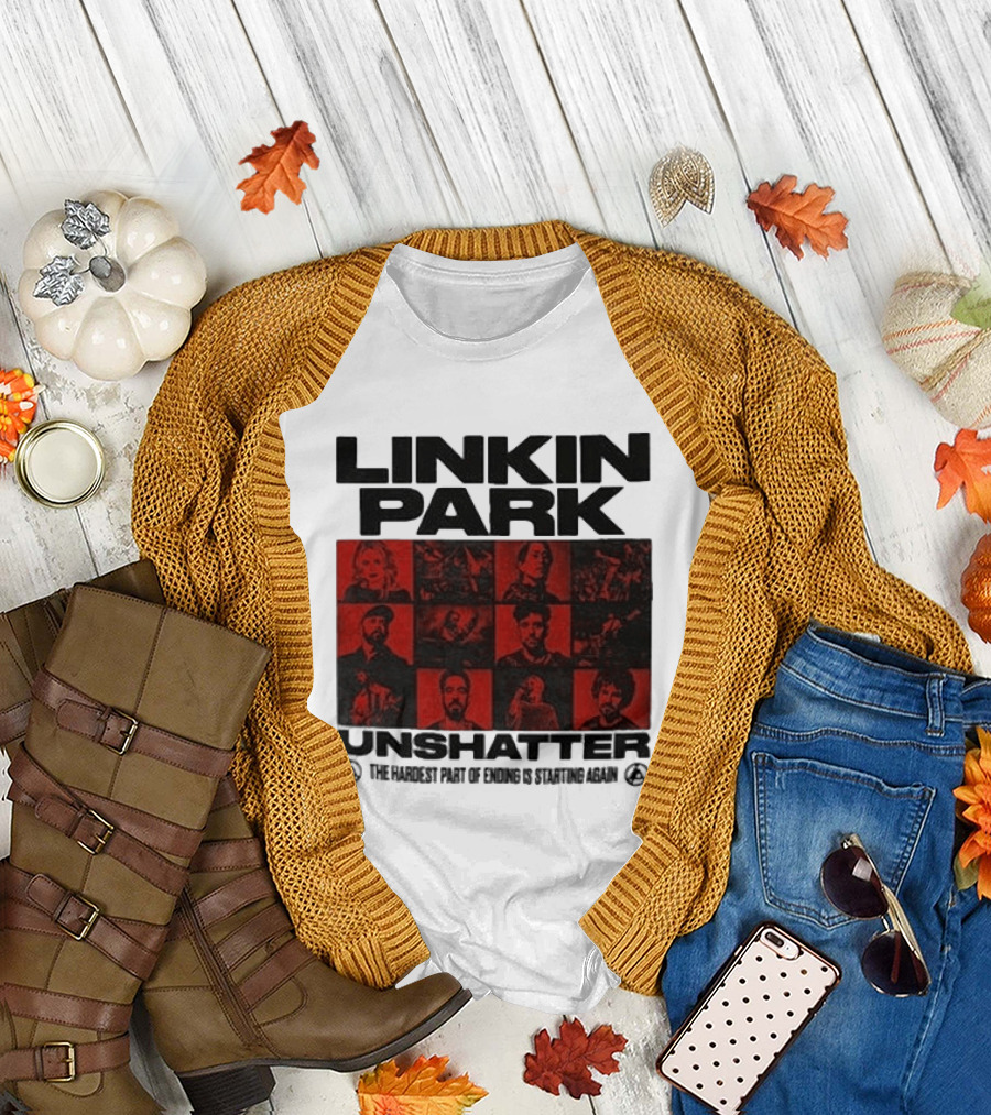 Linkin Park Unshatter The Hard Style To End Constantly Again T-Shirt
