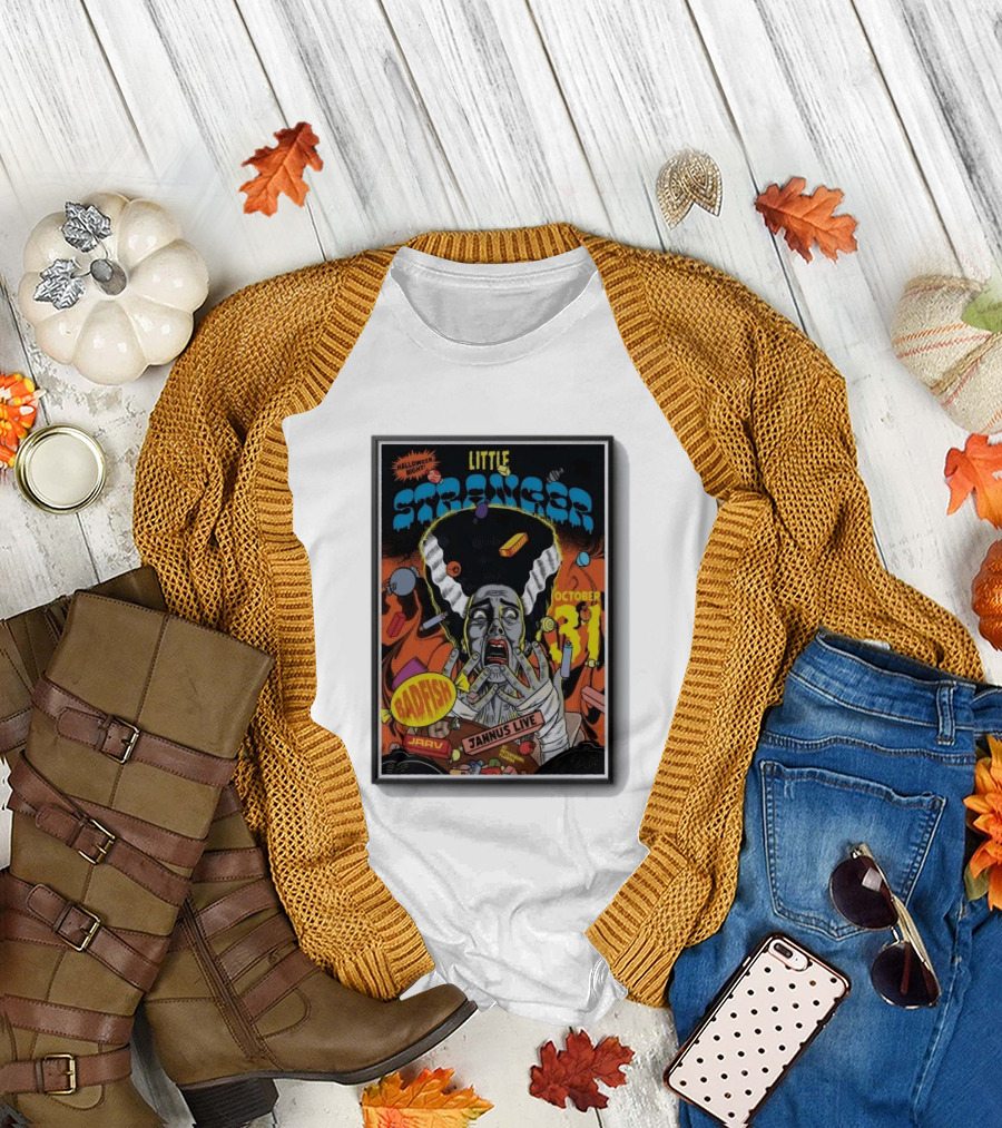 Little Stranger Halloween Night Badfish Jarv Jannus Live October 31 St. Petersburg FL 2026 T-Shirt
