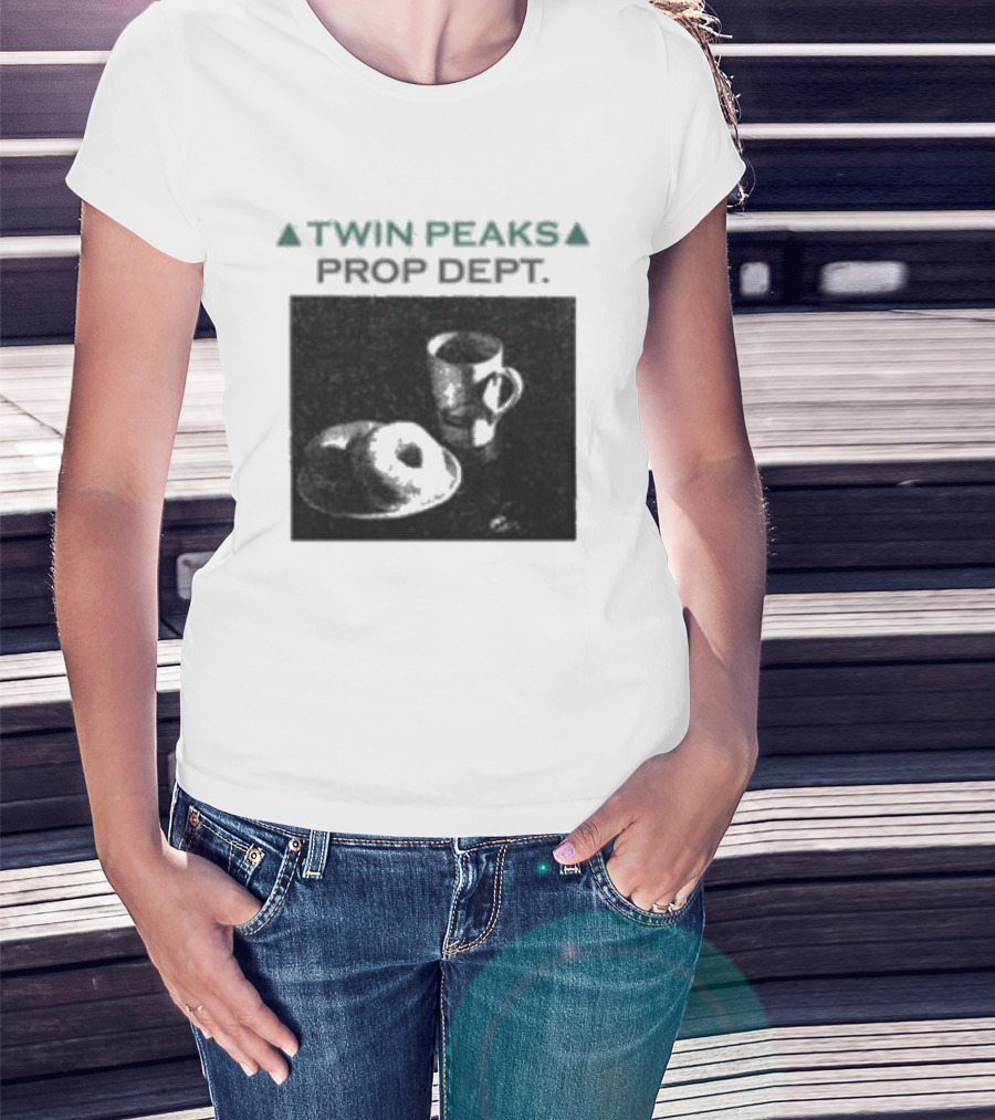 Twin Peaks Prop Dept Coffee And Donut T-Shirt