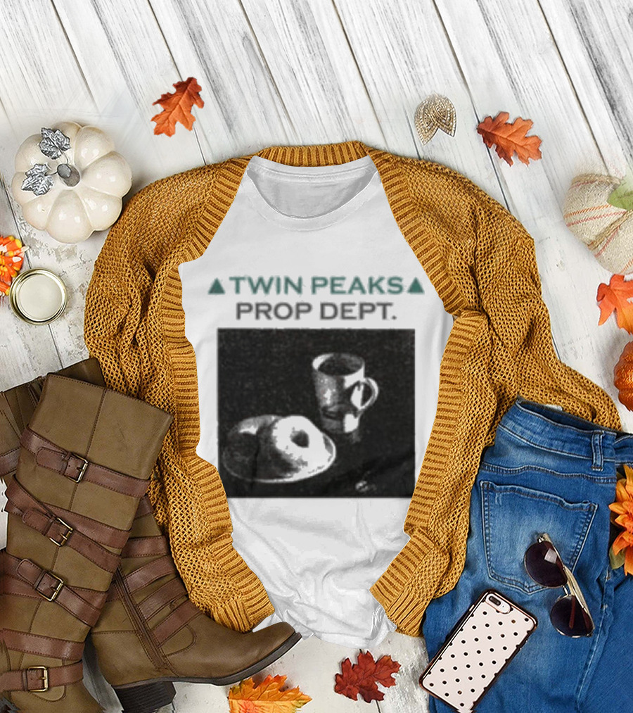Twin Peaks Prop Dept Coffee And Donut T-Shirt