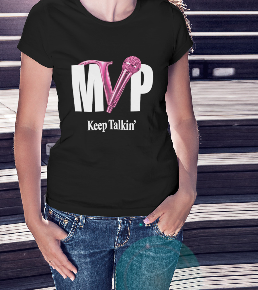 A'ja Wilson Las Vegas Aces MVP Keep Talkin 2020 2026 T-Shirt