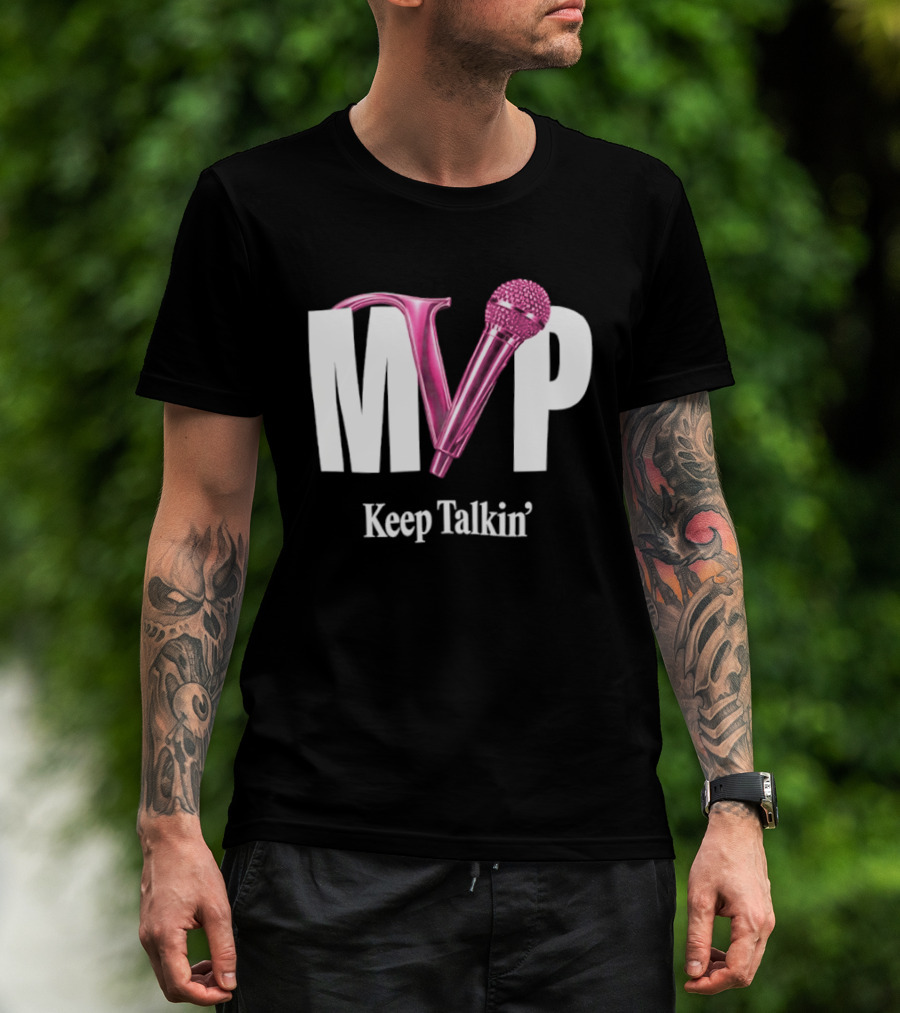 A'ja Wilson Las Vegas Aces MVP Keep Talkin 2020 2026 T-Shirt
