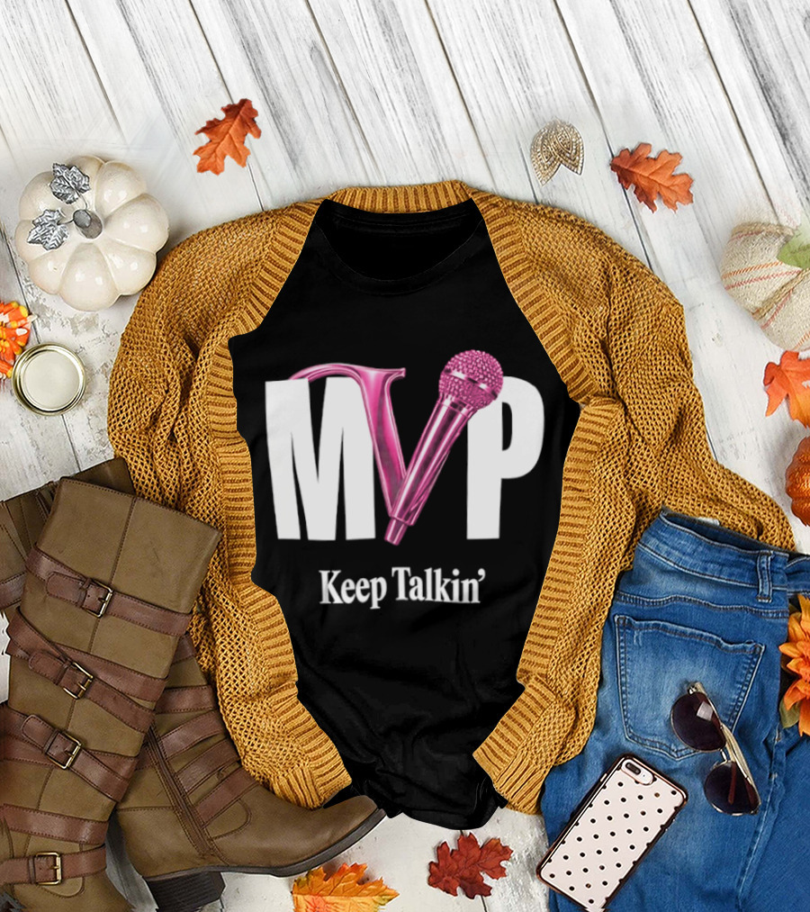 A'ja Wilson Las Vegas Aces MVP Keep Talkin 2020 2026 T-Shirt