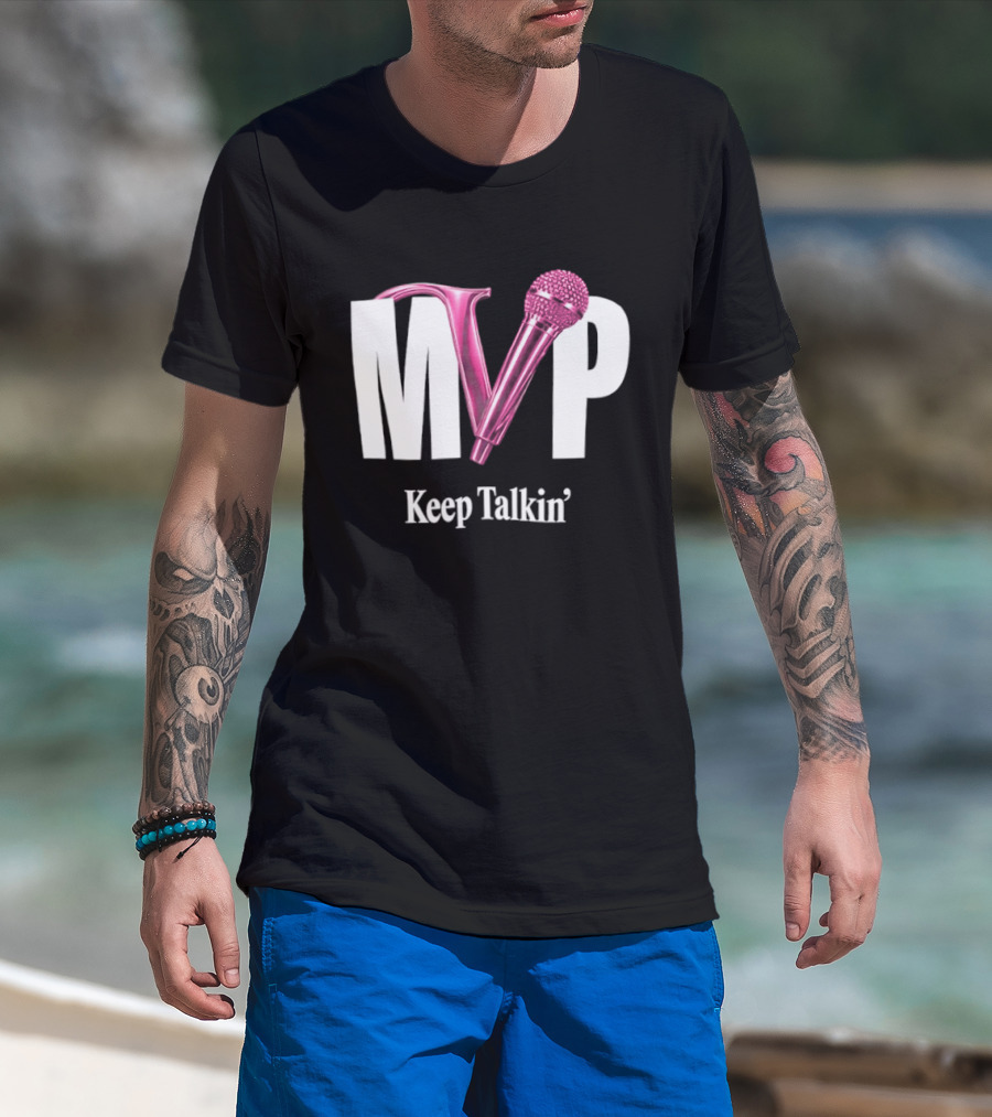 A'ja Wilson Las Vegas Aces MVP Keep Talkin 2020 2026 T-Shirt