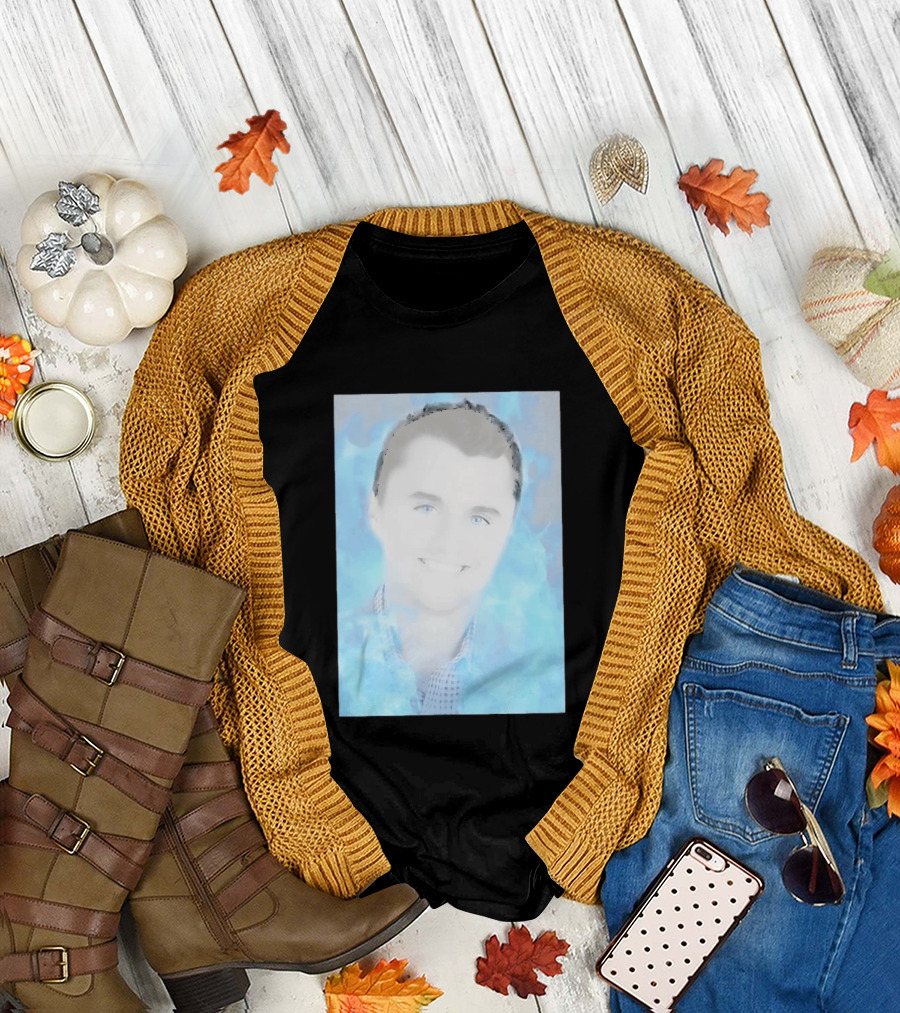 Charlie Kirk Turning Point USA Conservative Blue Aura T-Shirt