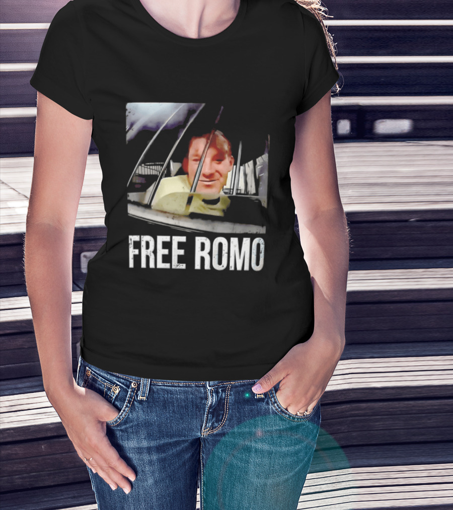 FREE ROMO Football Quarterback Prison Bars T-Shirt