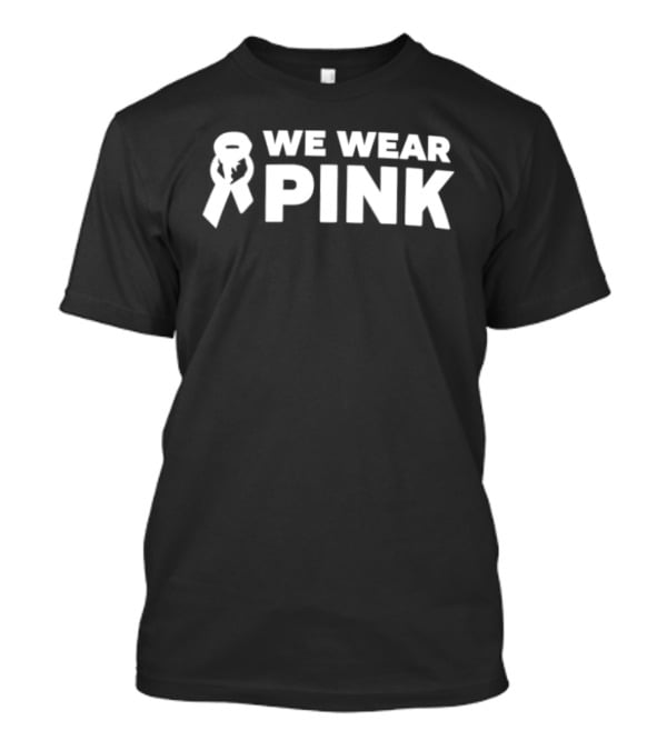 We Wear Pink Breast Cancer Awareness Grizzlies T-Shirt