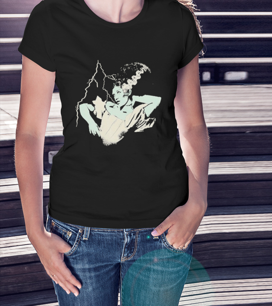 Sierra Ferrell The Bride Frankenstein Monster Lightning T-Shirt