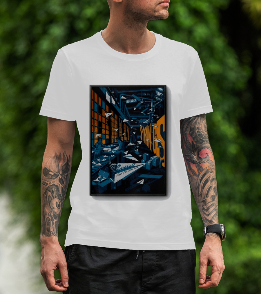 Billy Strings Everett WA Tour October 9 10 2026 Angel Of The Winds Arena T-Shirt