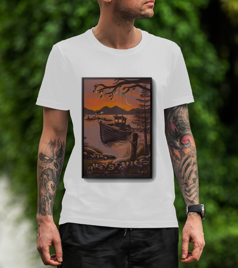 Billy Strings Everett Washington Oct 10 2026 Angles Of The Winds Arena T-Shirt