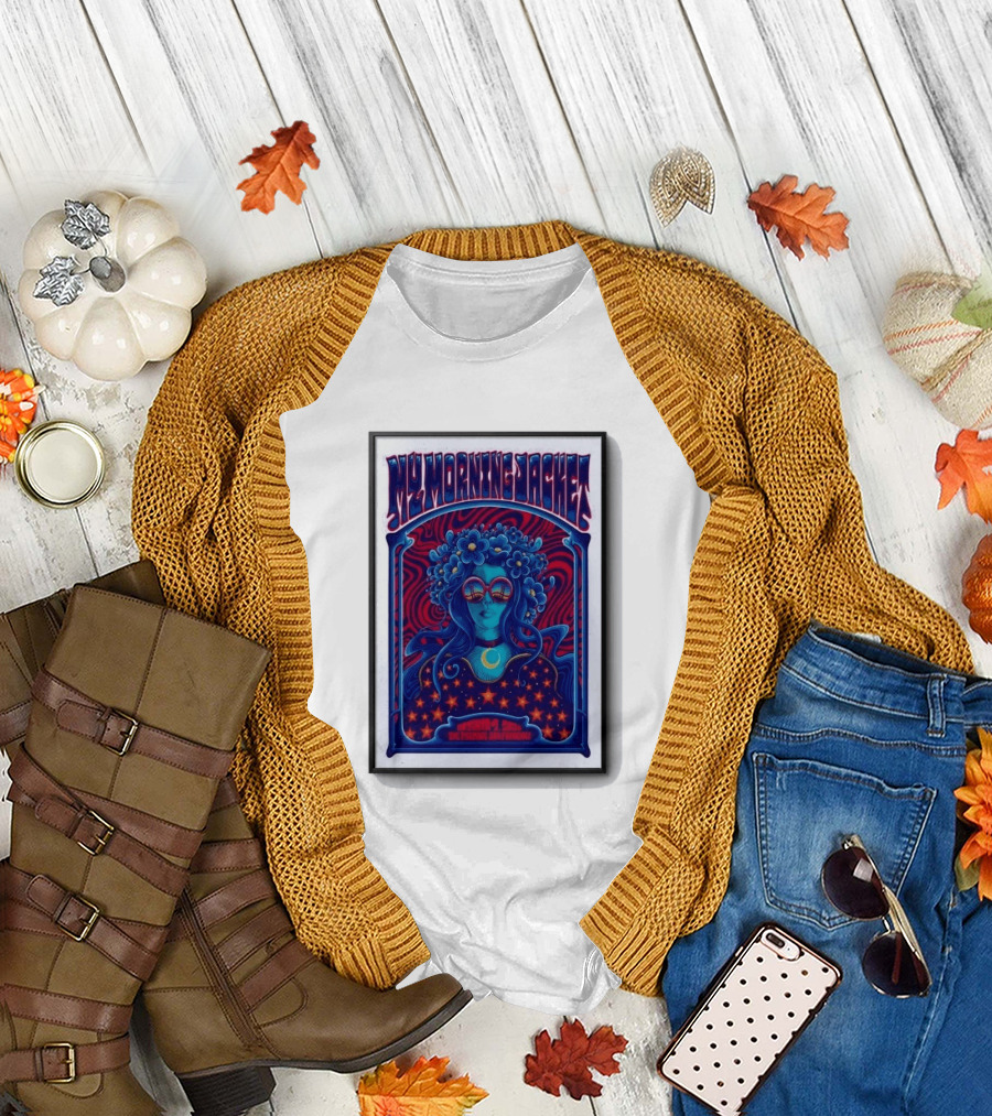 My Morning Jacket San Francisco October 9 2026 Psychedelic Floral Woman T-Shirt