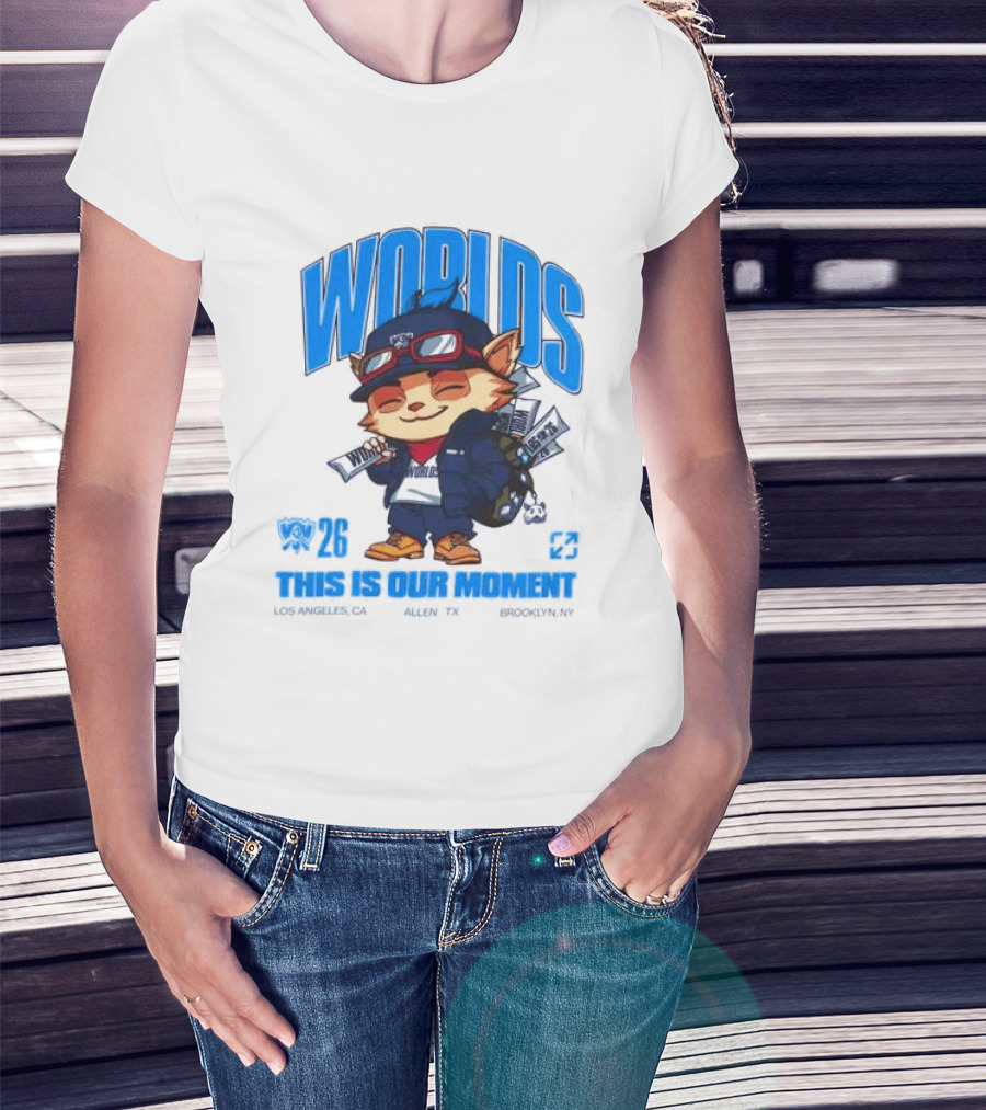 Worlds 2026 This Is Our Moment Riot Games Store T-Shirt