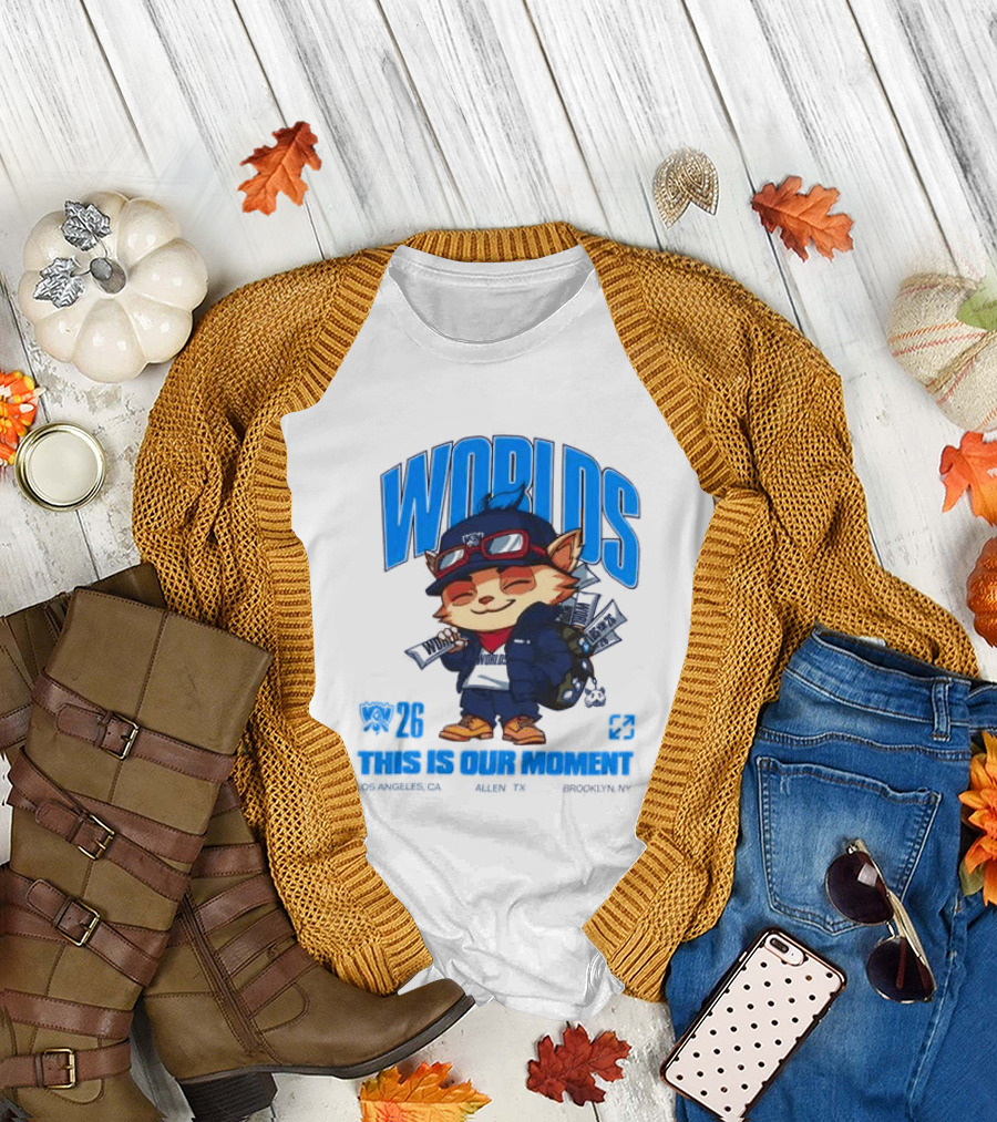 Worlds 2026 This Is Our Moment Riot Games Store T-Shirt