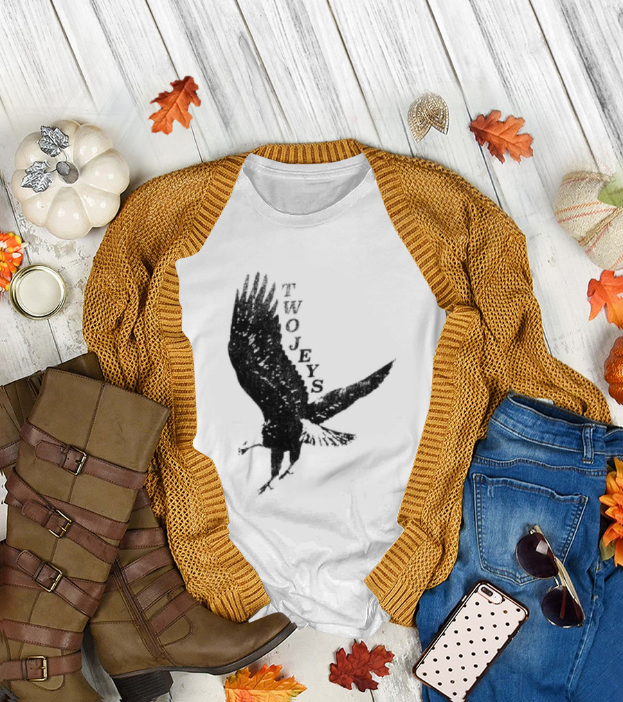 Twojeys Eagles Don't Fly With Pigeons Soar Above T-Shirt